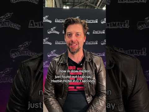 Saying 'Hazbin Hotel' in 0.1 seconds | Christian Borle