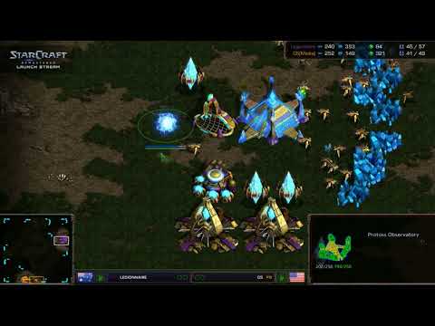 Loser Match 2   LEGIONNAIRE vs G5  PvP  Starcraft Remastered Launch Event 2017 Group B