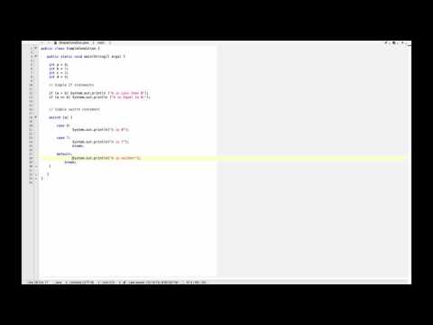 Intro To Java Module 4 Selection Example