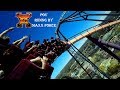Raging Bull POV Riding By Maxx Force At Six Flags Great America