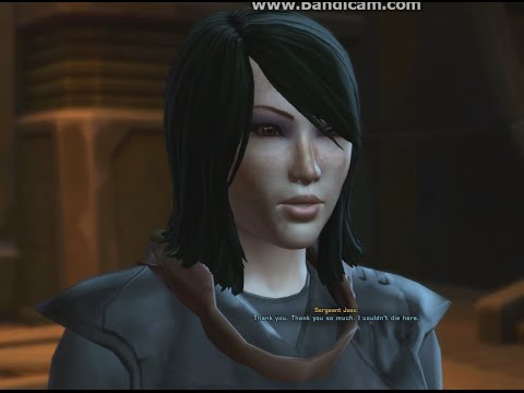 SWTOR ★ Trooper - rescue Sgt. Ava Jaxo /A-77