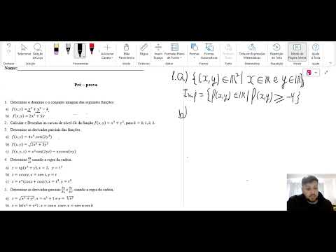 Gravação pré prova cálculo 2