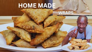 😁 Make Your Own Samosa Wraps@Home - Ya, Dipped in Maple Surup, Honey or Marmalade 🤤