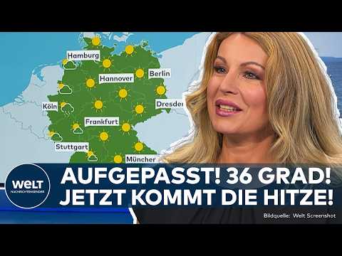 HITZEWELLE IN DEUTSCHLAND: Erste Großstädte melden neue Temperaturrekorde im Frühsommer!