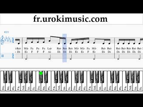 Comment Jouer du Piano (main droite) Shawn Mendes - Treat You Better Tab Tablature um-i829