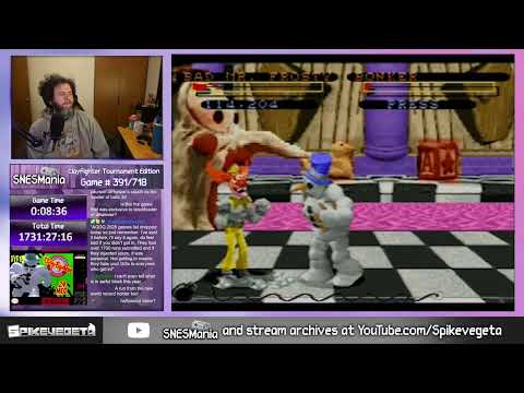 SNESMania Game 391: ClayFighter Tournament Edition