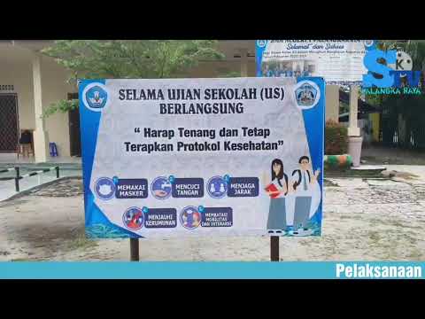 Pelaksanaan USBK Online di SMA Negeri 1 Palangka Raya