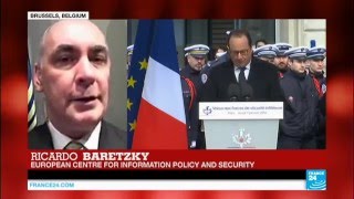Baretzky on France 24 – One year after the Charlie Hebdo attack lack of cooperation between EU’s SS