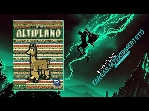 #285. Altiplano | Egyperces társasjátékismertető - Game-Obscura