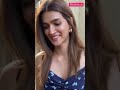 KritiSanon Giving Hot Summer Vibes In This Beautiful Blue Dress Shorts Pinkvilla