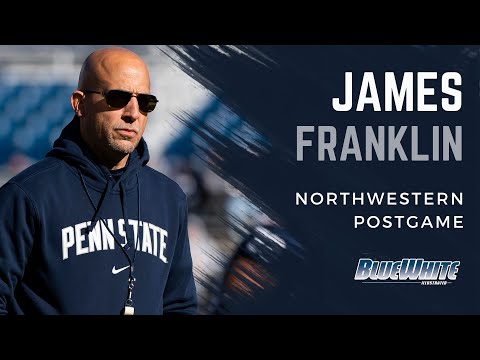 Penn State head coach James Franklin Press Conference | Northwestern Postgame
