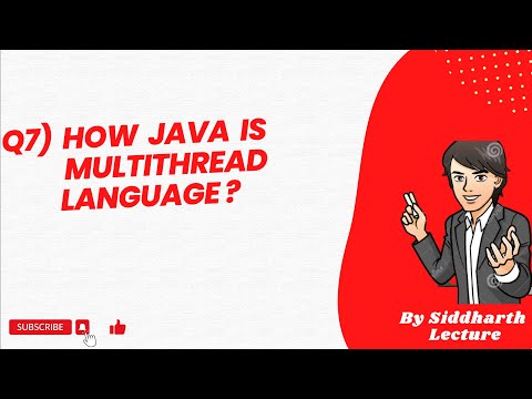 Why Java Is Multithread Language Java Features Java Siddharth Lecture