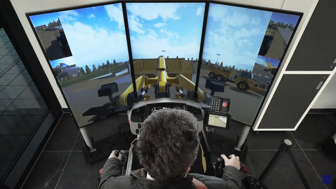 Komatsu simulators: a realistic training experience