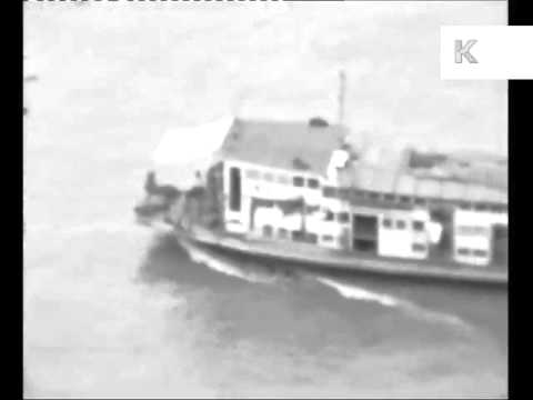 1960s China Home Movies, Cars, Traffic, Ships