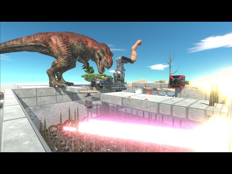 EXTREME obstacle course race with Crazy Traps! - Animal Revolt Battle Simulator