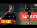 Cristiano Ronaldo's return to Carrington | Training | Manchester United v Newcastle United