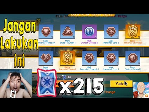 GACHA SUPLAI EMBLEM, HOKI DILUAR NALAR, JANGAN LAKUKAN INI! - One Punch Man The Strongest