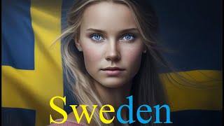 Flag of Sweden. Sveriges flagga