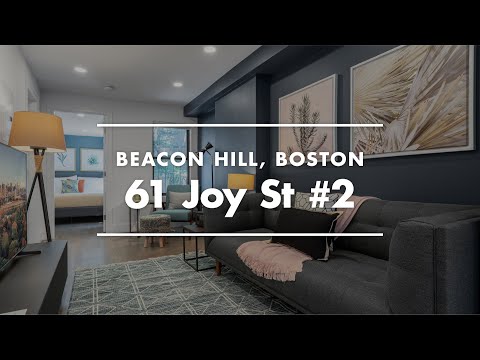 Apartment Tour in Boston | Furnished Apartment Rental in Beacon Hill