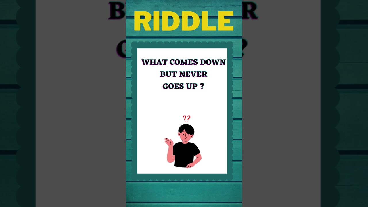 Riddles l riddle with answers l riddles in english  l #riddles #riddle #shorts