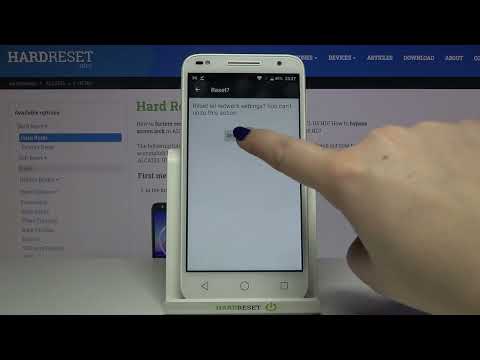 How to Reset Network Settings on Alcatel U5 HD - Reset Network Preferences