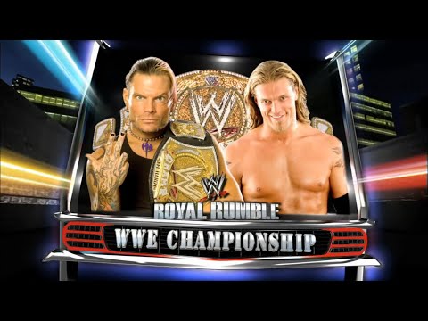 Story of Jeff Hardy vs. Edge | Royal Rumble 2009