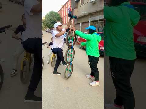 هوا ازاي هيسوق اطول عجله في العالم 😱 #music #اكسبلور #phonk #comedy #automobile #funny #ضحك #bmx