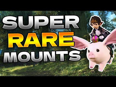 5 of the Rarest Mounts in FFXIV