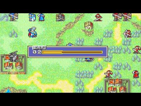 Let´s play Fire Emblem 7 Normal Mode Part 26 Wiedervereinigung