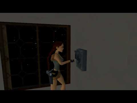 Testing an elevator in Tomb Raider 5 custom level TRLE 5