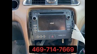 How to unlock a radio for chevy traverse