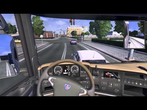 Euro Truck Simulator 2 4#SCANIA-WROCŁAW!!!