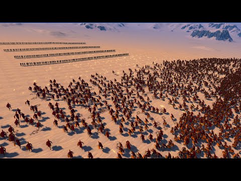 4 LINES OF MODERN SOLDIERS vs 40000 SPARTANS Ultimate Epic Battle Simulator