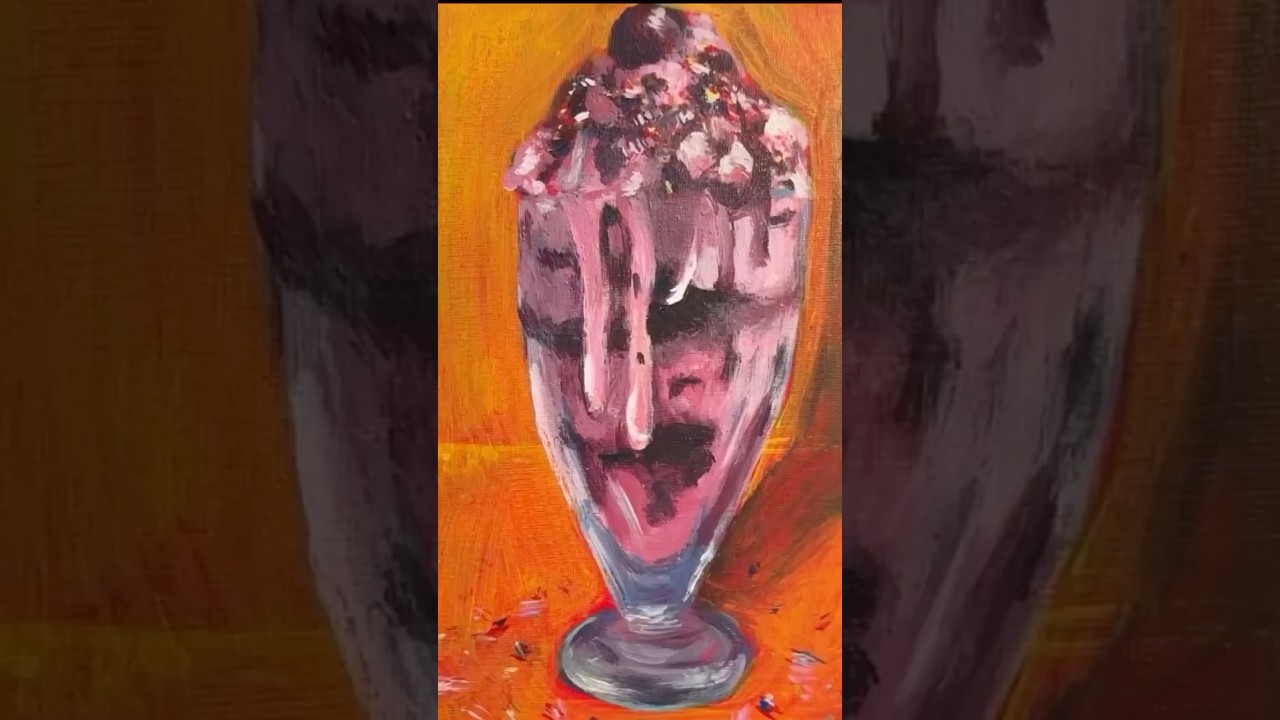 Sundae with Acrylics