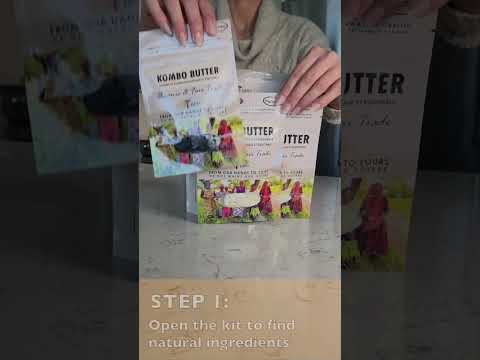 How to make the Shea Bliss Botanical Blend — video