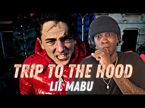 WHY BRO GO OFF LIKE THAT?! | Lil Mabu - TRIP TO THE HOOD (Official Music Video) | REACTION