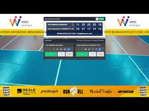 Vivi Energia Busnago vs Duec Branchi e Bd