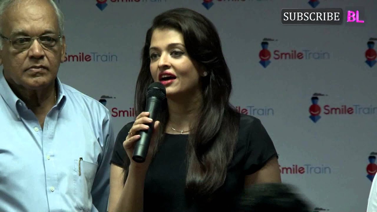 Aishwarya Rai Bachchan Speaks Up for Children with Clefts