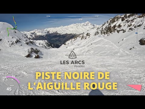 BLACK RUN OF THE AIGUILLE ROUGE - GOPRO 4K