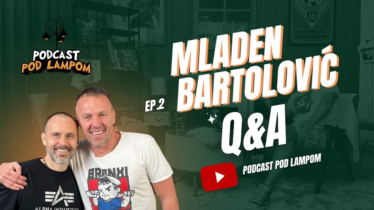 Podcast Pod Lampom - ep. 2 - Mladen Bartolović Q & A