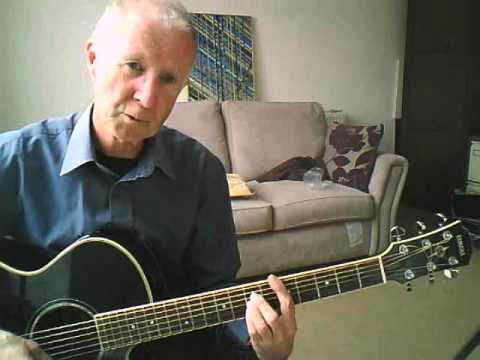 How to play opening chords of IF I FELL  - Beatles. Lesson