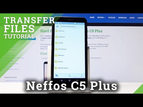 How to Transfer Files in TP-LINK Neffos C5 Plus - Move Data