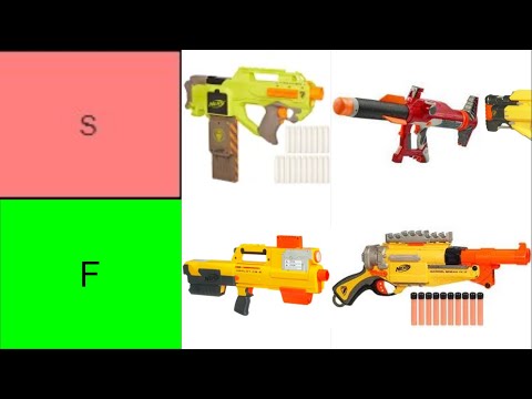 Nerf N-Strike Tier List!!!