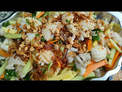 Gỏi mực