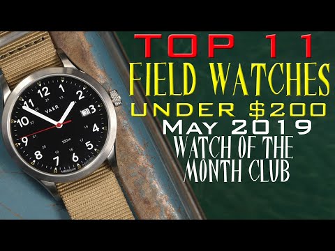11 Best Budget Field Watches $35 - $200 Vostok, Orient, Seiko, Timex and more.