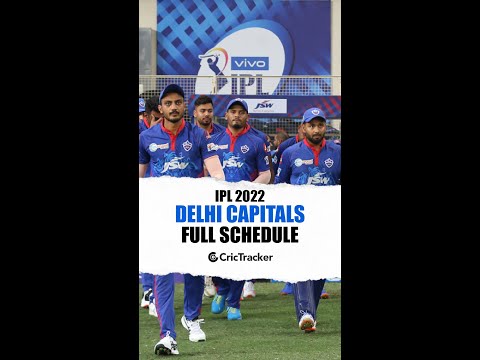 Take a look at Delhi Capitals' complete schedule in IPL 2022, mark the dates