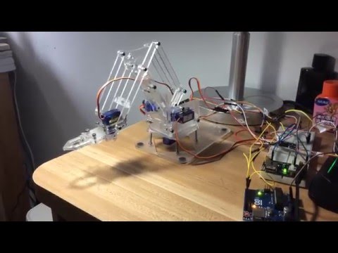 Writing arm based on the Arduino. "MUST"