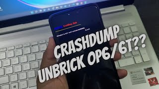 How to unbrick Oneplus 6 & 6t | Stuck in Crashdump & fastboot on unlocked bootloader