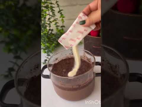 دسر به اين جذابی رو از دستش نده😉😍🫶🏻#دسر#شکلات#کاکائو #خوشمزه #اموزش