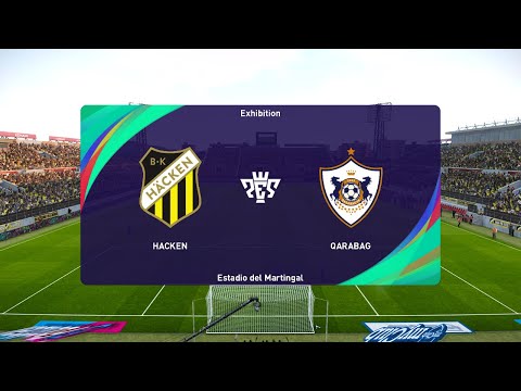 BK Häcken vs Qarabağ (05/10/2023) UEFA Europa League PES 2021